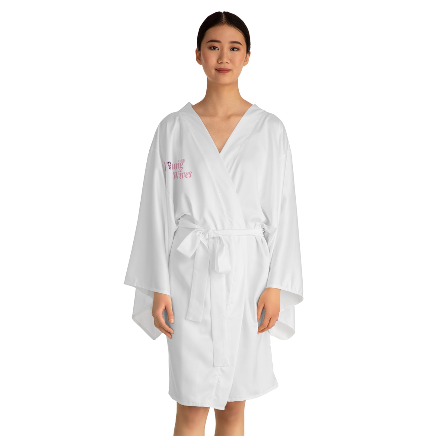 Wife’s Club Long Sleeve Kimono Robe (AOP)
