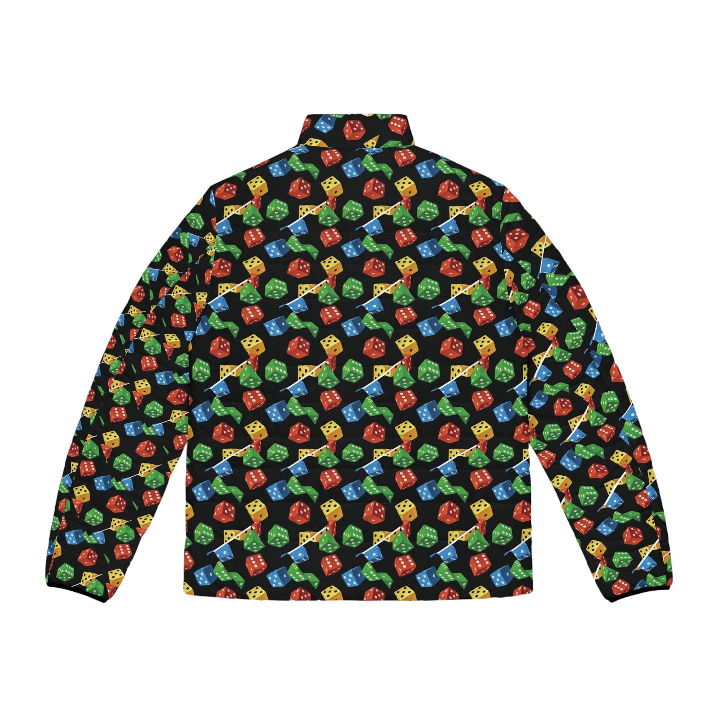 Samsf Men's Puffer Jacket (AOP)