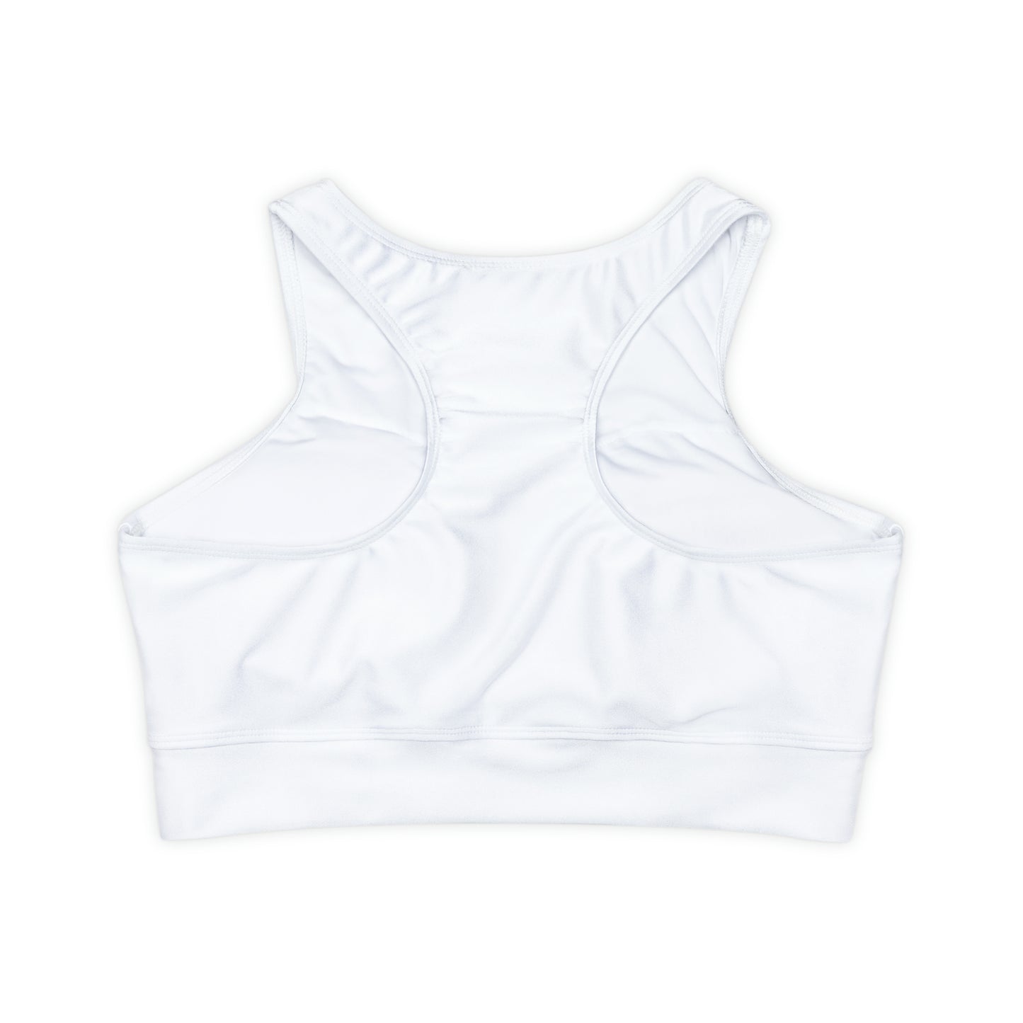 Fully Lined, Padded Sports Bra (AOP) For Asiphe