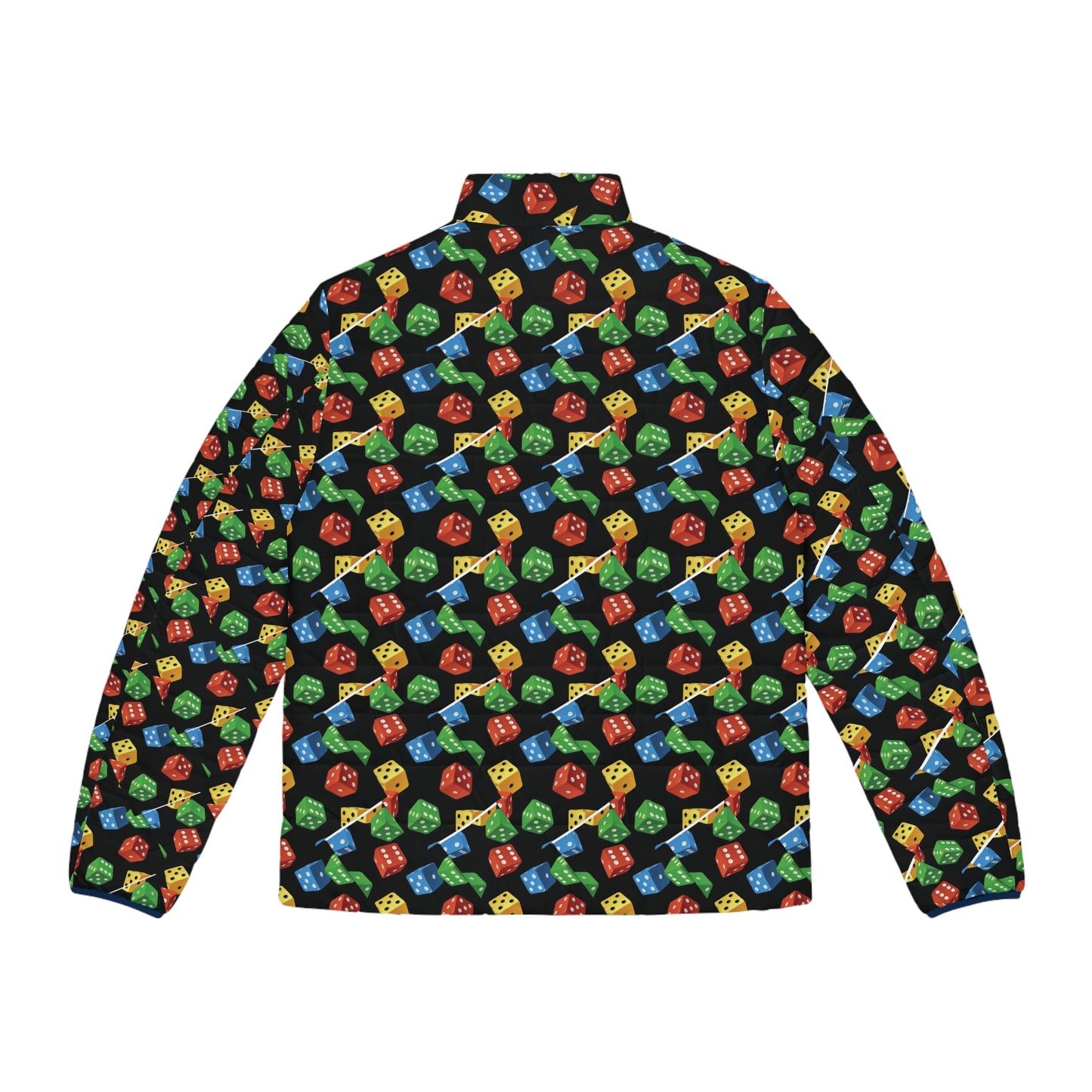 Samsf Men's Puffer Jacket (AOP)