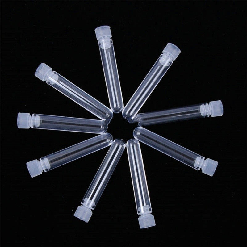 Transparent Laboratory Transparent Plastic Test Tube Vial