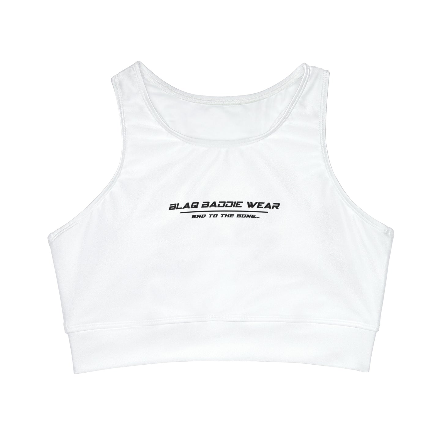 High Neck Crop Bikini Top (AOP) For Blaq_baddie