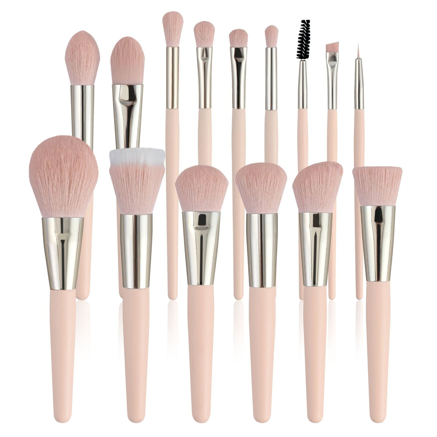 Lebo 30 PCs Makeup Brush Set Soft Hair Eye Shadow Blush Face Powder Full Set