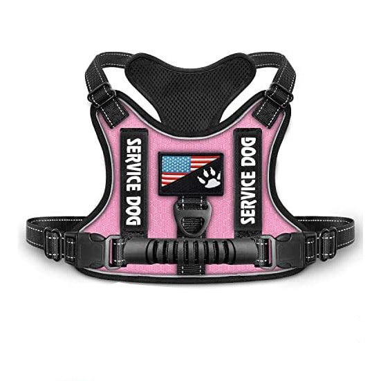 Shock Absorption Comfortable Night Vision Reflective Pet Harness Dog Vest Traction Chest Strap