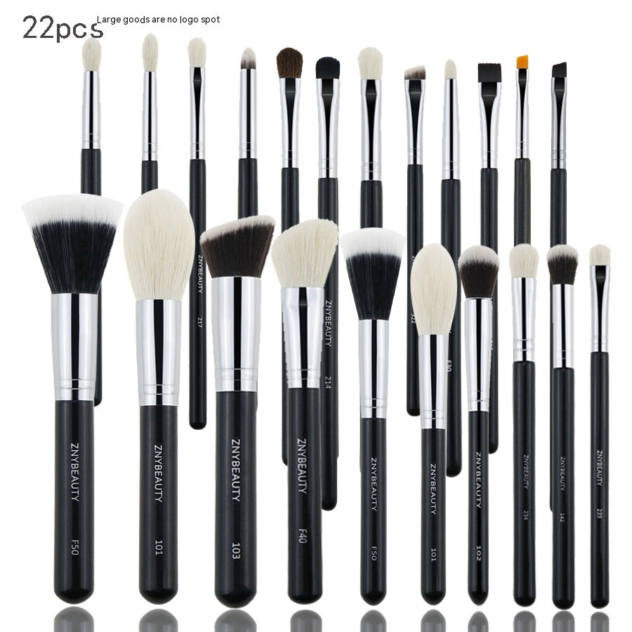 Lebo 30 PCs Makeup Brush Set Soft Hair Eye Shadow Blush Face Powder Full Set