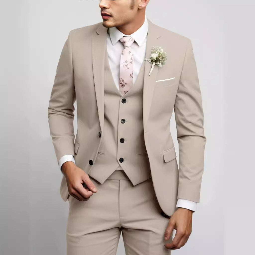 Men's Two Button Casual Versatile Suit Set