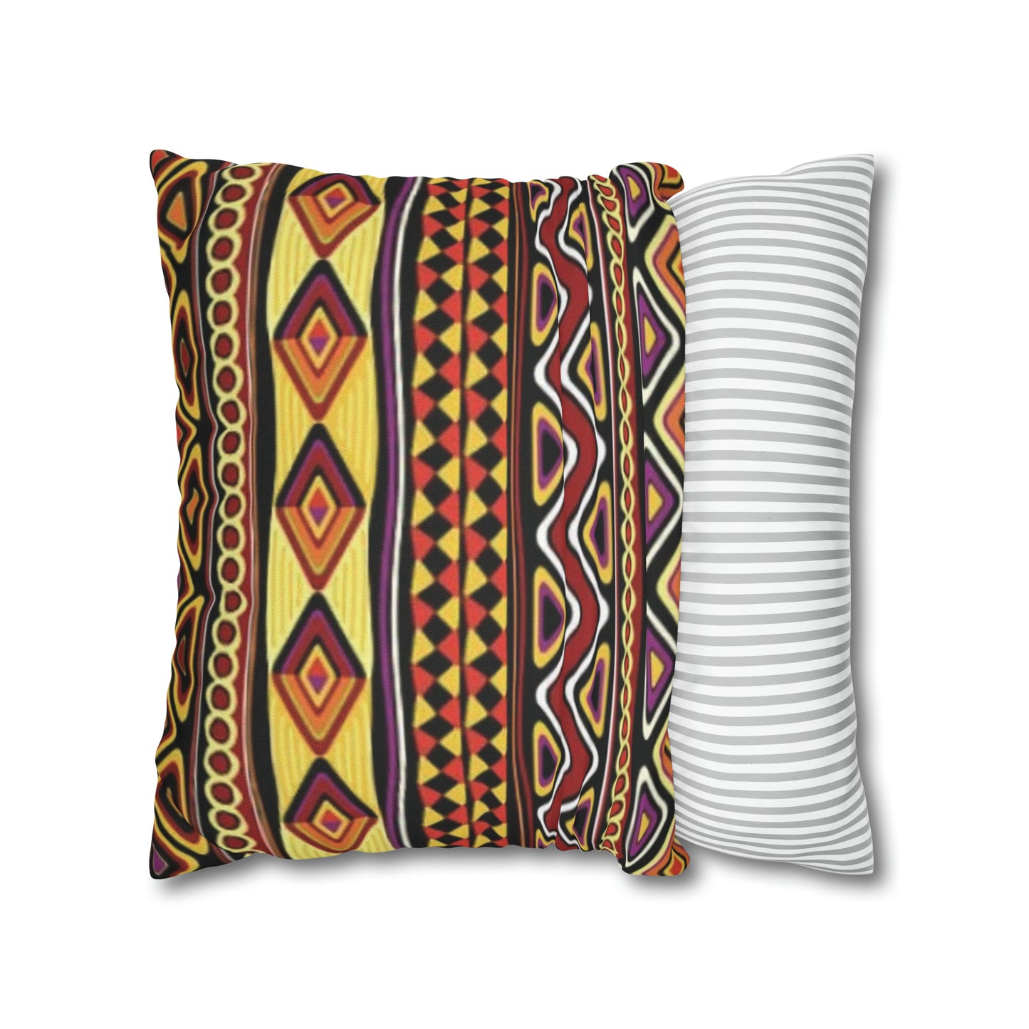 Samsf Spun Polyester Square Pillow Case