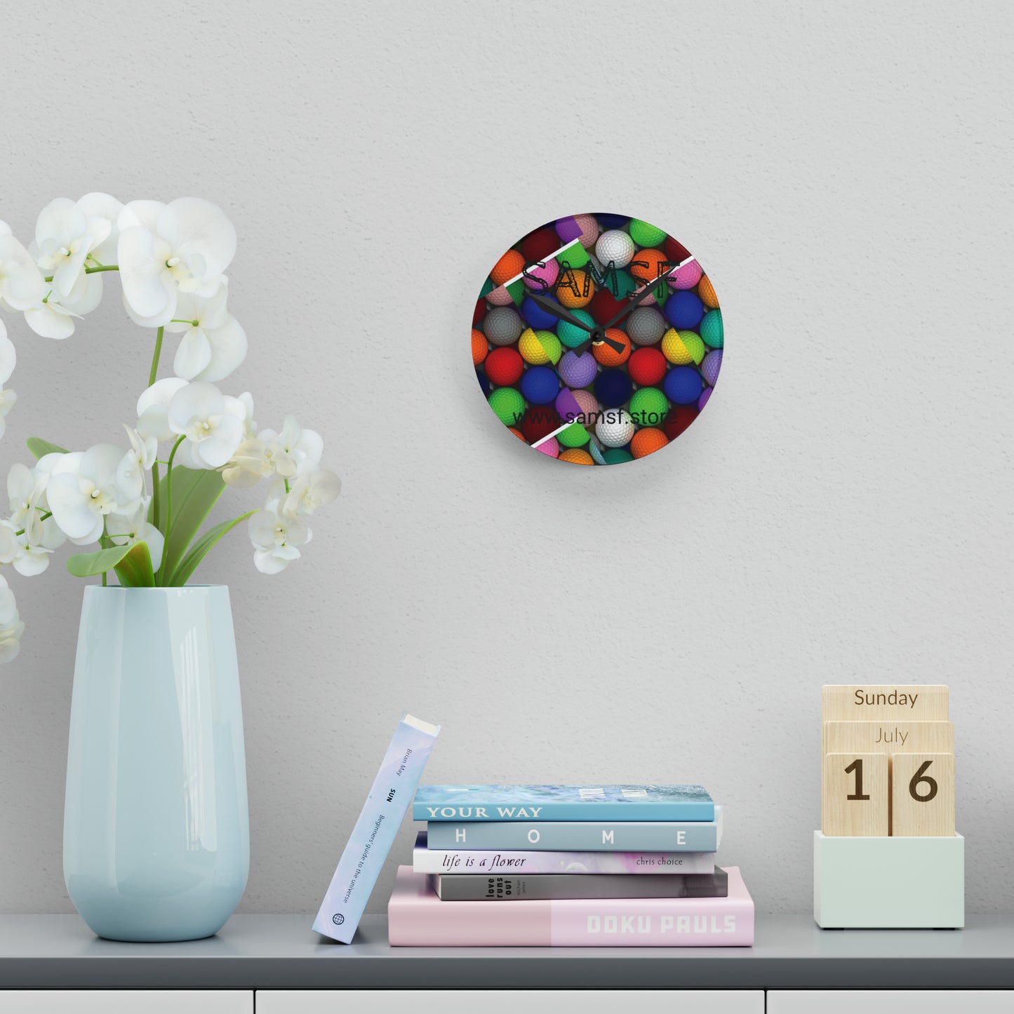 Acrylic Wall Clock