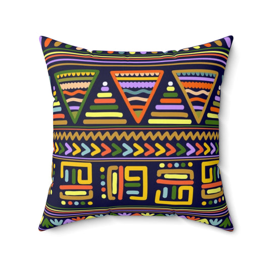 Samsf Spun Polyester Square Pillow