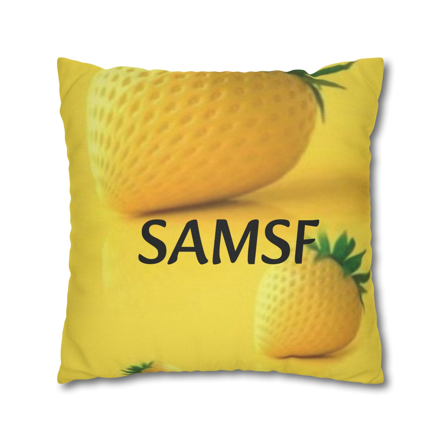 Samsf Spun Polyester Square Pillow Case