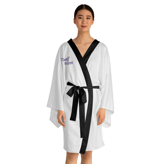 Wives Club Long Sleeve Kimono Robe (AOP)