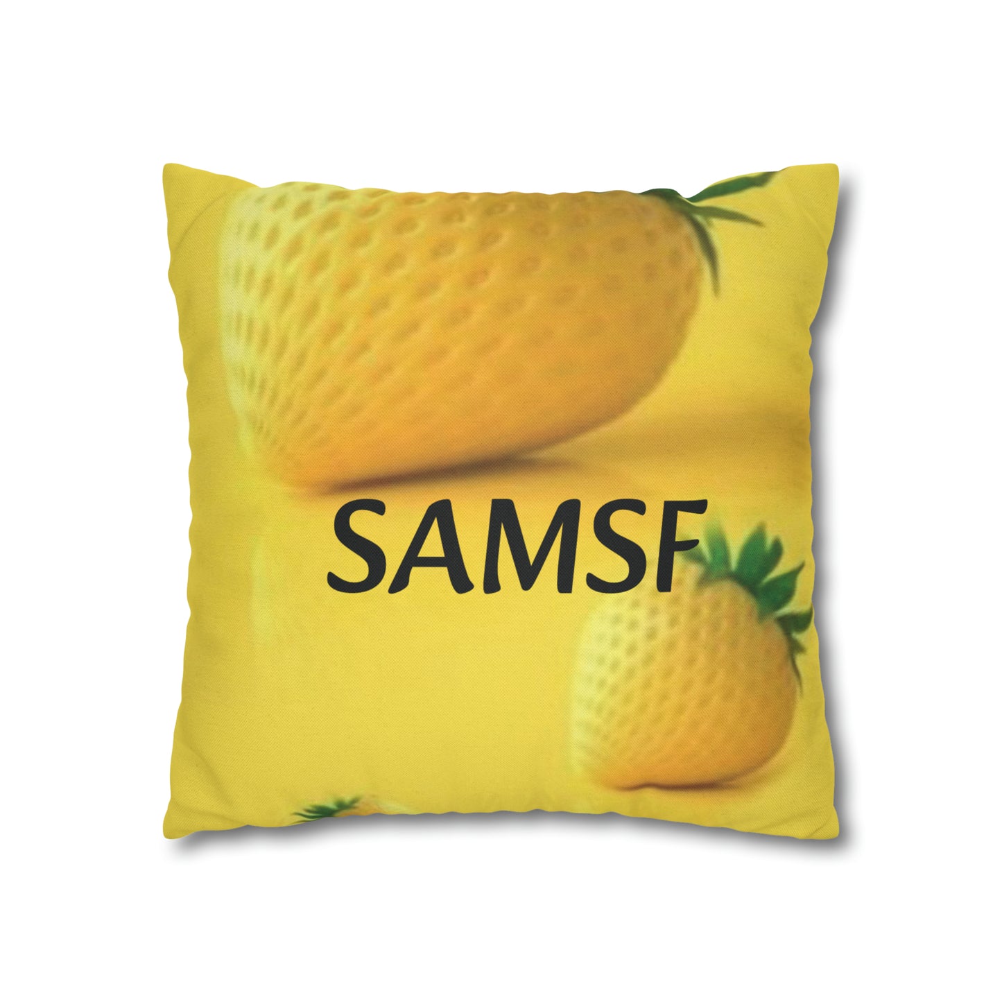 Samsf Spun Polyester Square Pillow Case