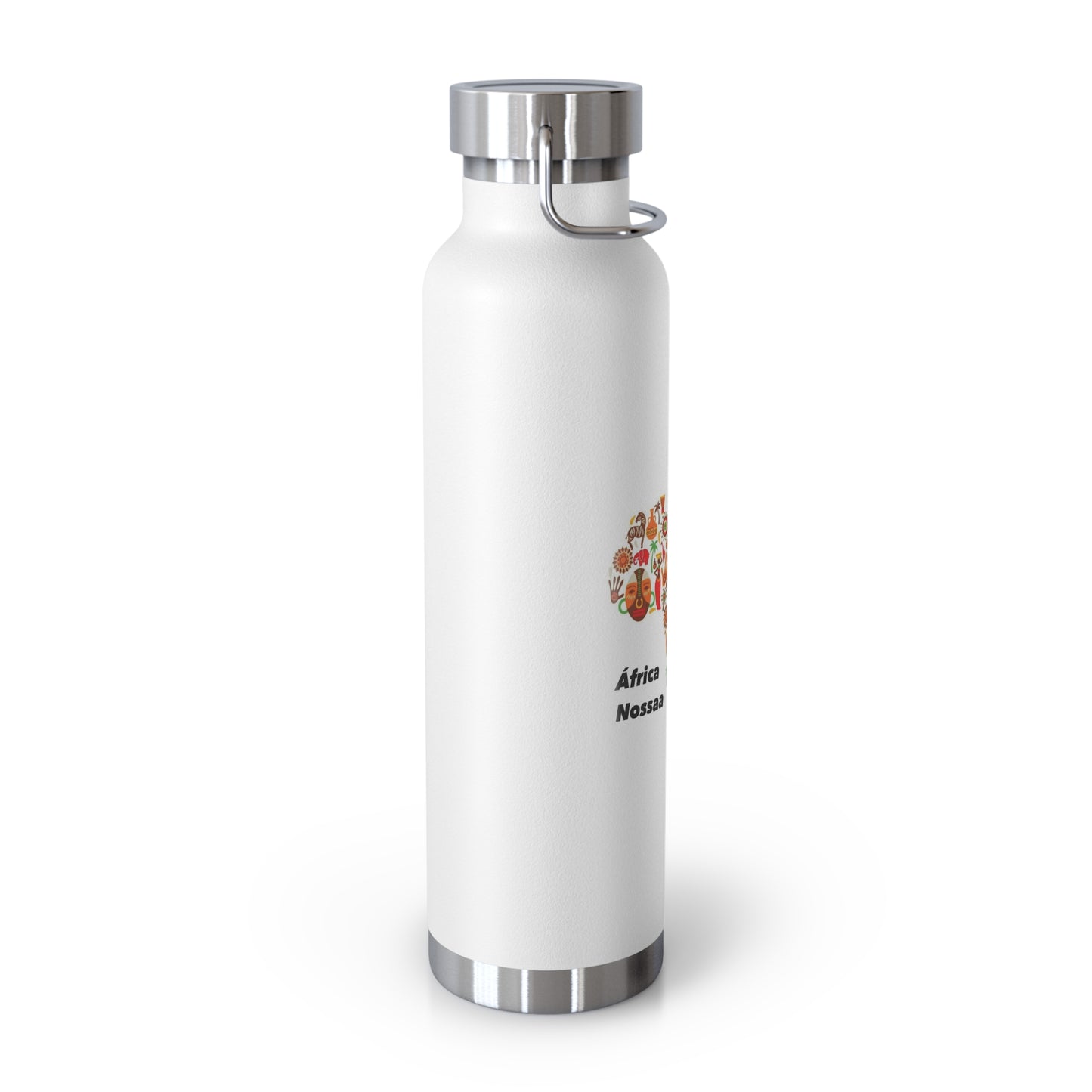 Copper Vacuum Insulated Bottle, 22oz For Africa nossa