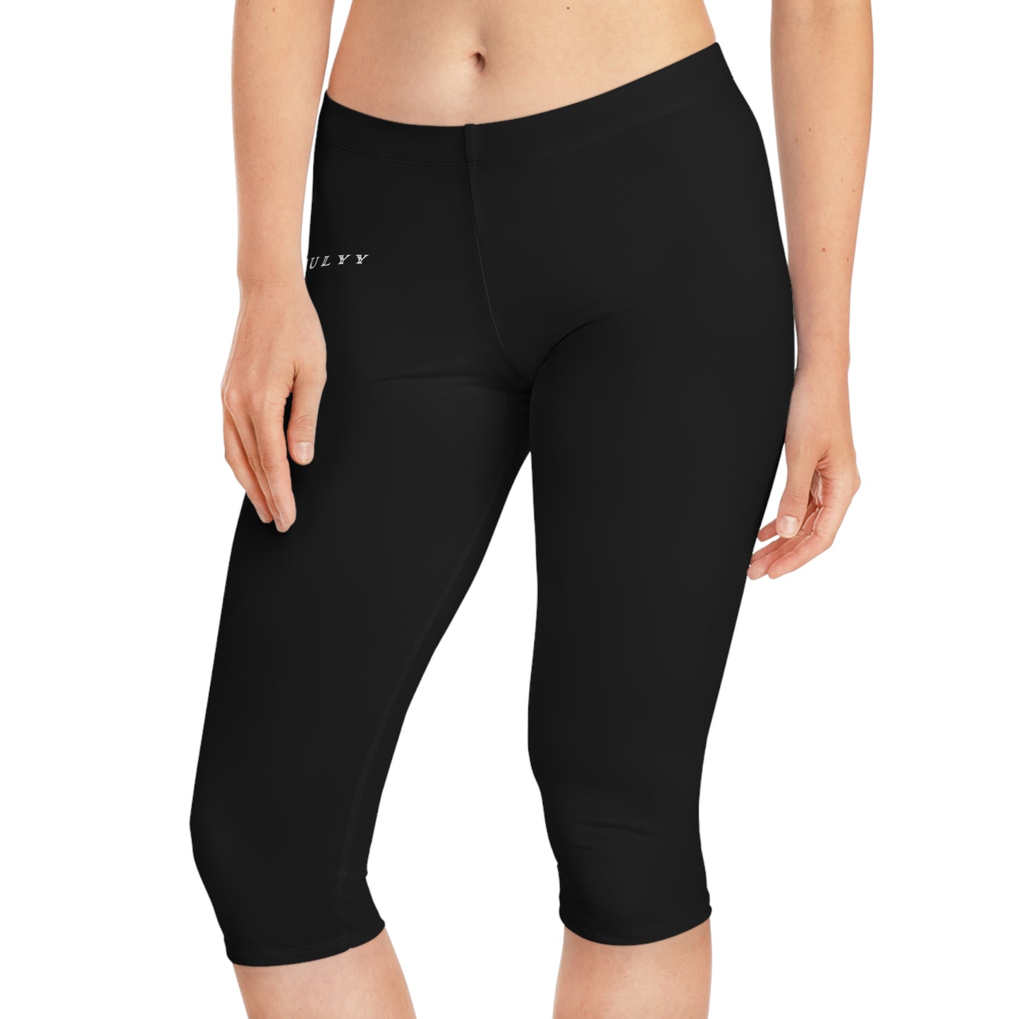 Thully Women's Capri Leggings (AOP)