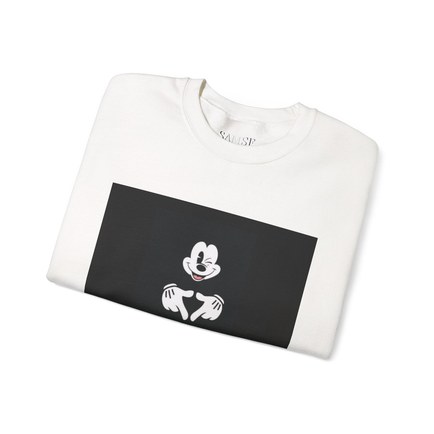 Crewneck Sweatshirt — Retro Cartoon Logo "SAMSF" Est. 2023