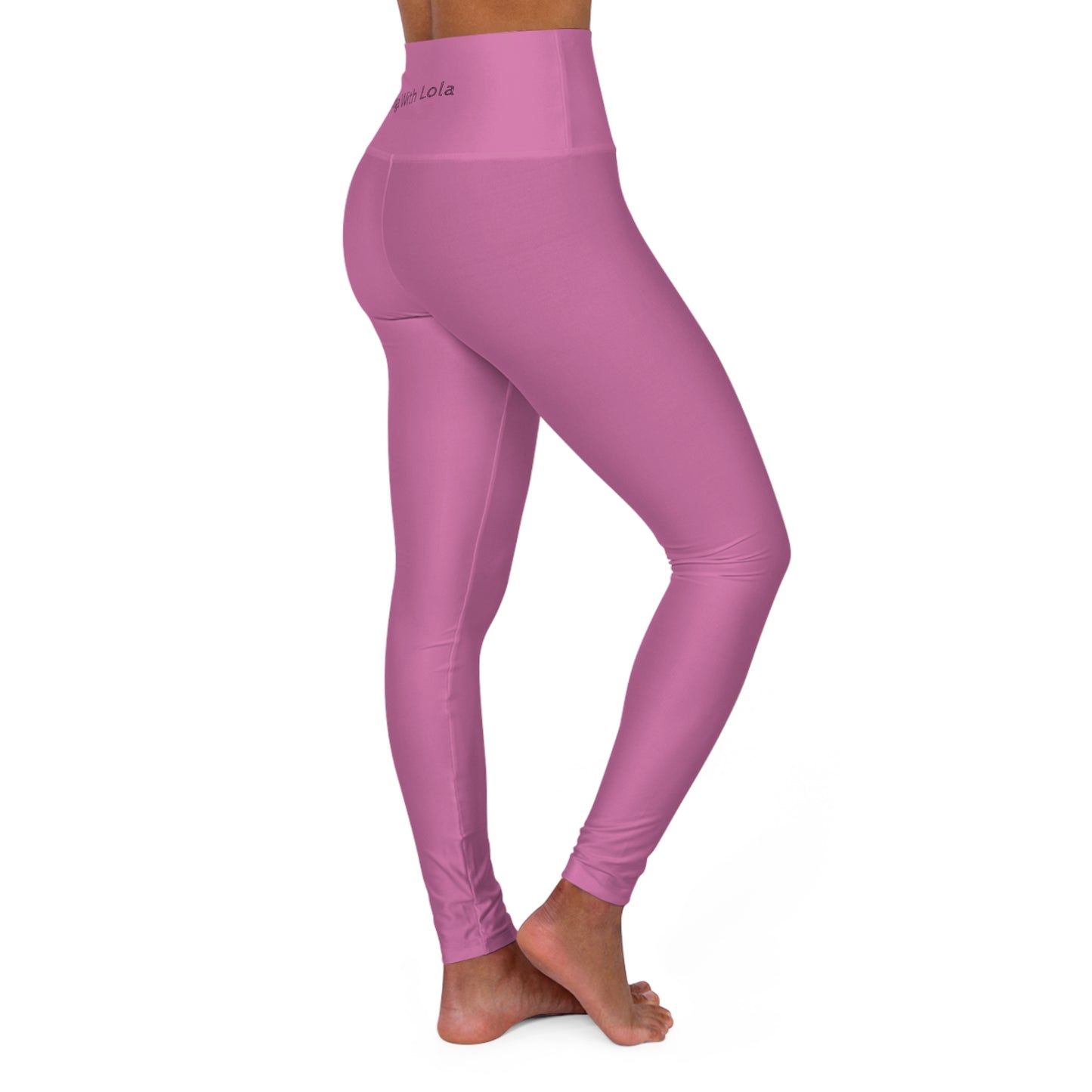 High Waisted Yoga Leggings (AOP) Lola LLC