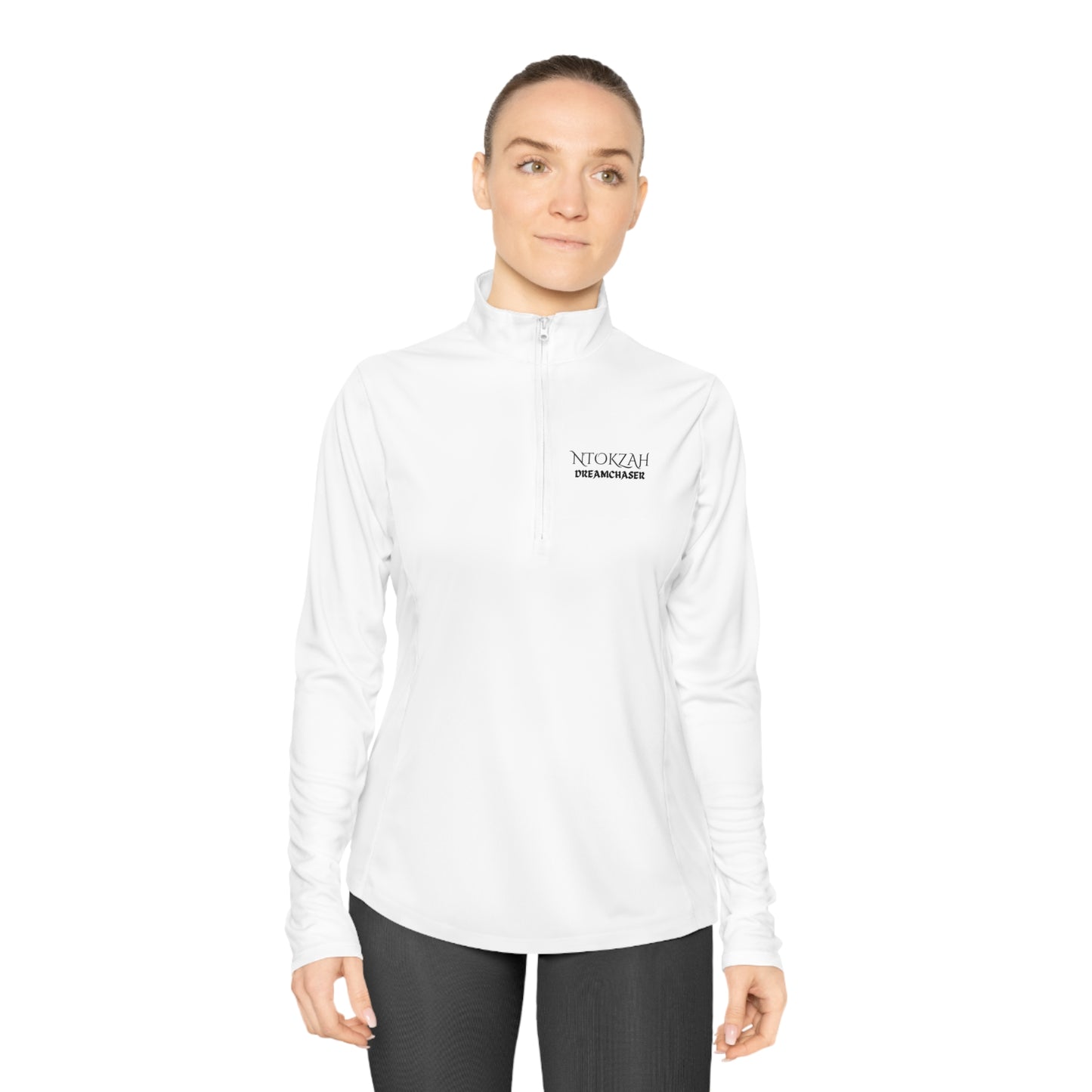 Ntokzah Ladies Quarter-Zip Pullover