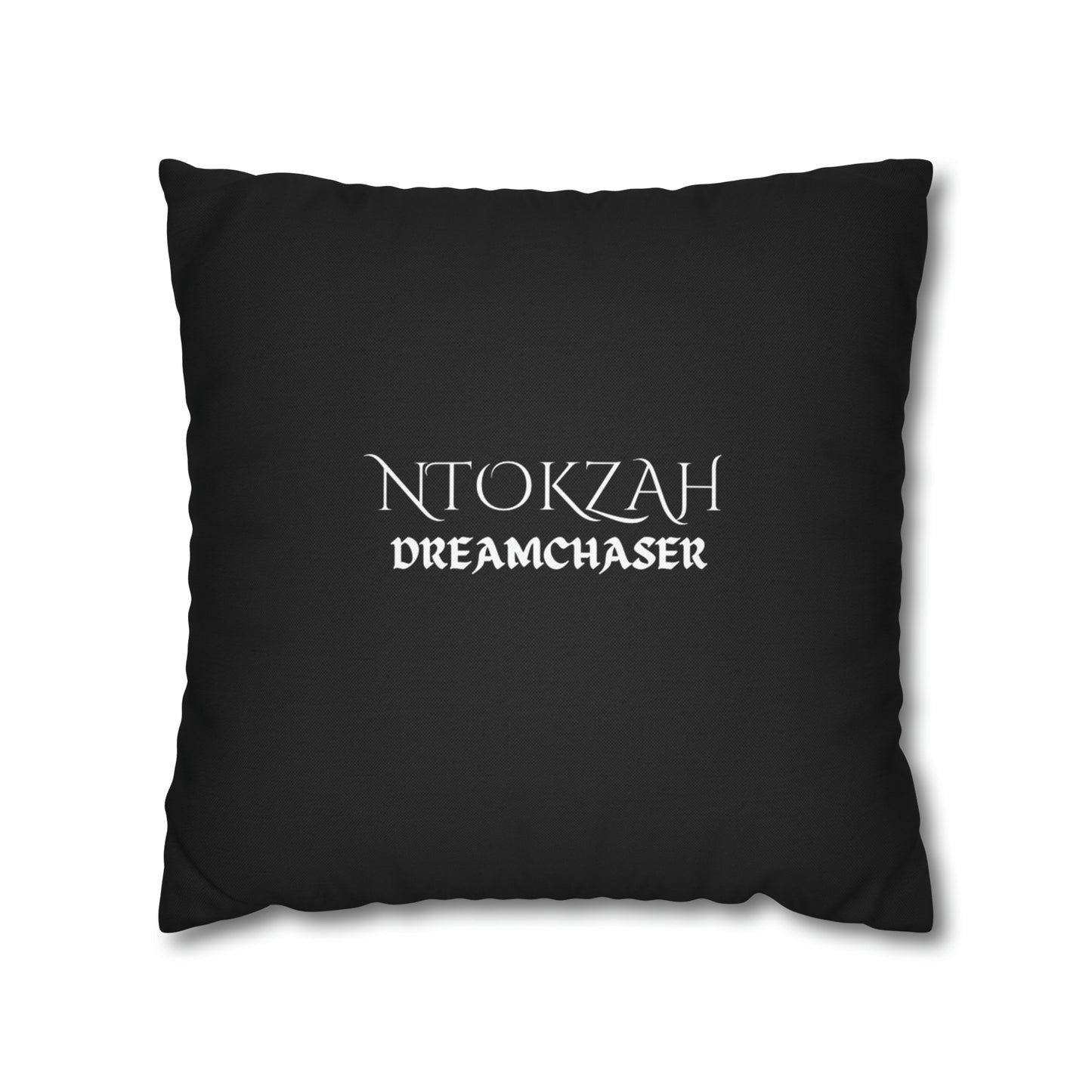 Ntokzah Spun Polyester Square Pillow Case