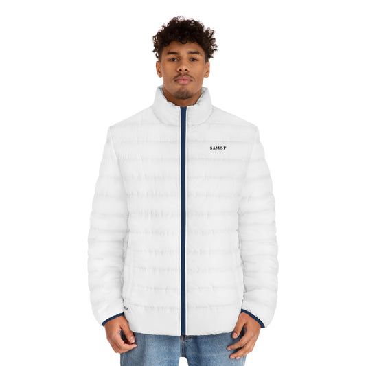 Samsf Men's Puffer Jacket (AOP)