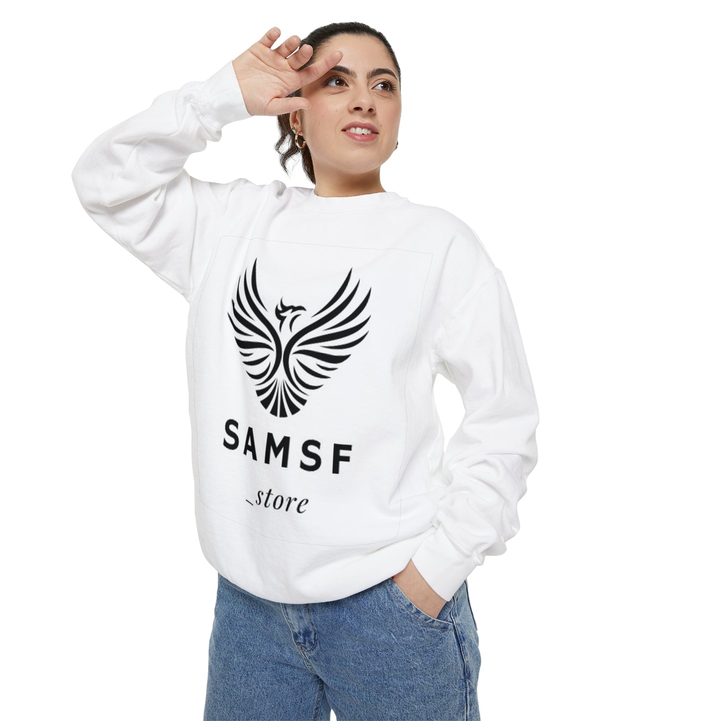 Unisex Garment-Dyed Sweatshirt