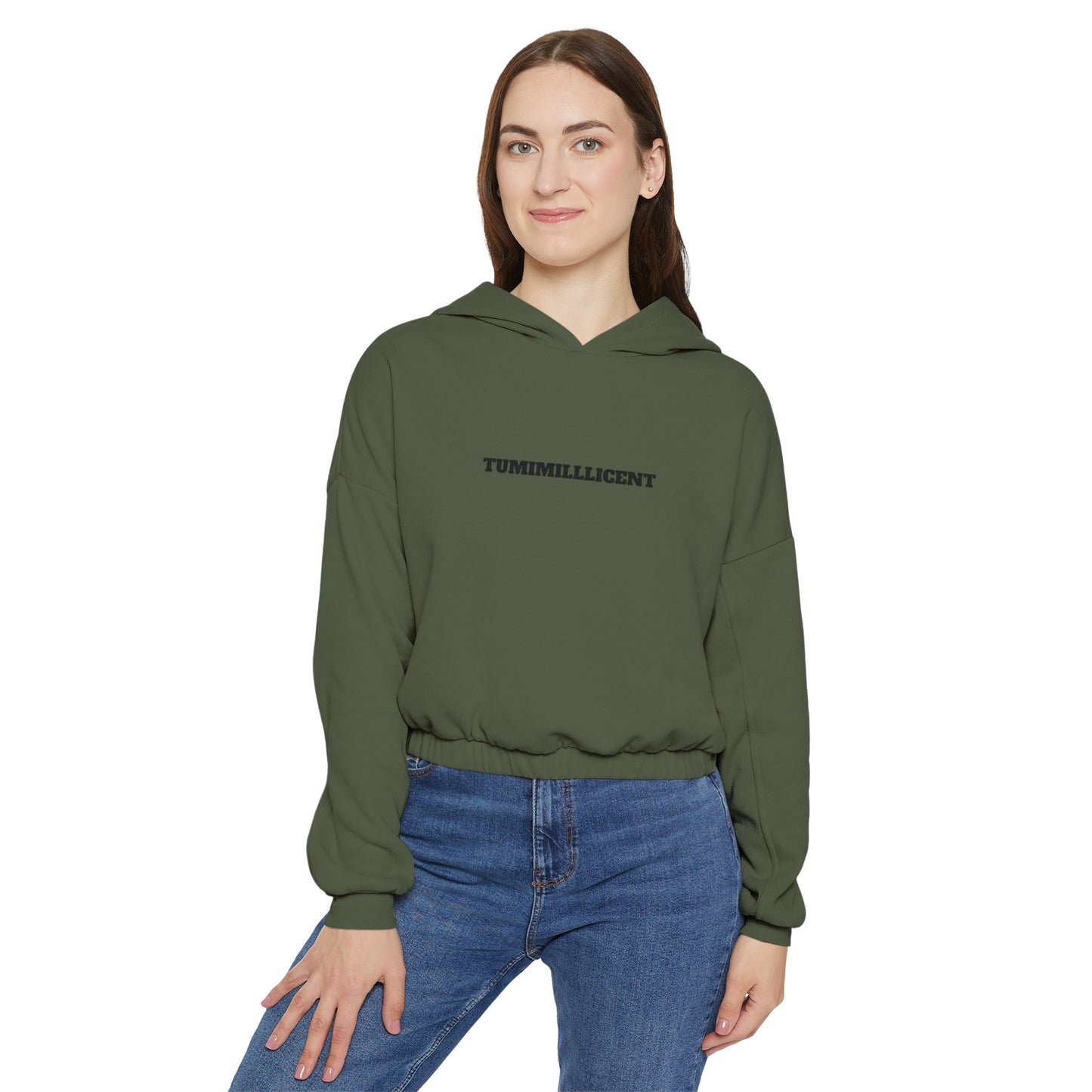 Women's Cinched Bottom Hoodie For Tum