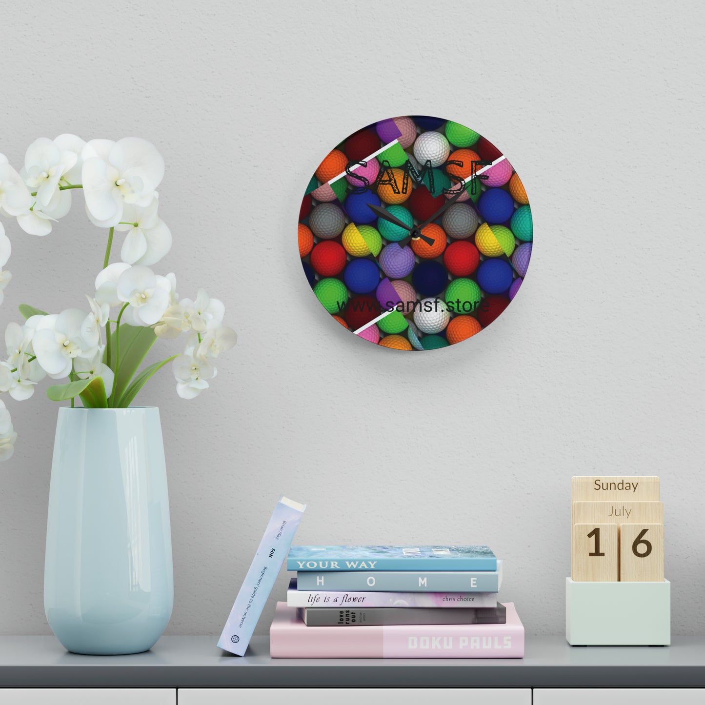 Acrylic Wall Clock