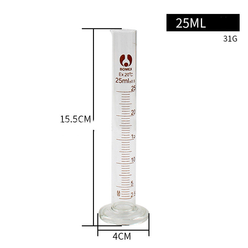 .0 Chemical Laboratory Thickened Glass Graduated Cylinder