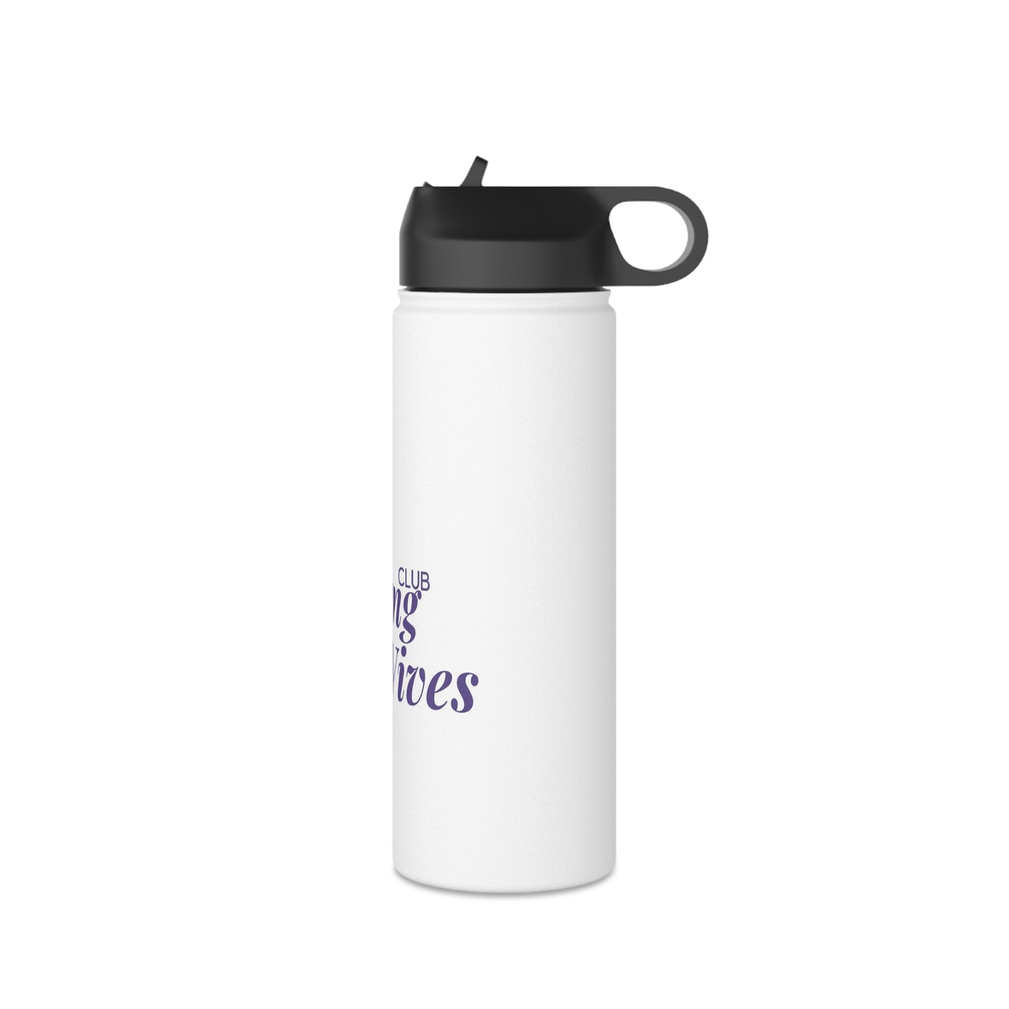 Wives Club Stainless Steel Water Bottle, Standard Lid