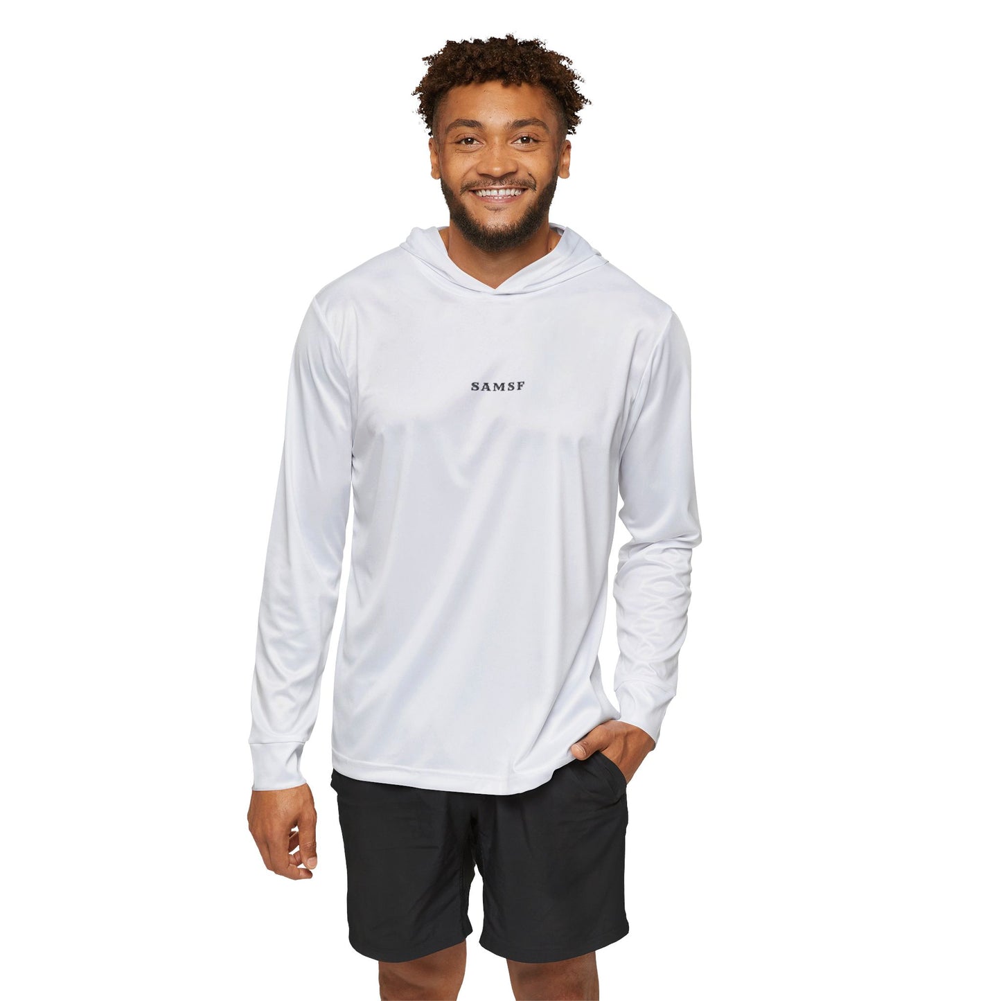 Warmup Hoodie — Minimal 'SAMBY' Athletic Pullover