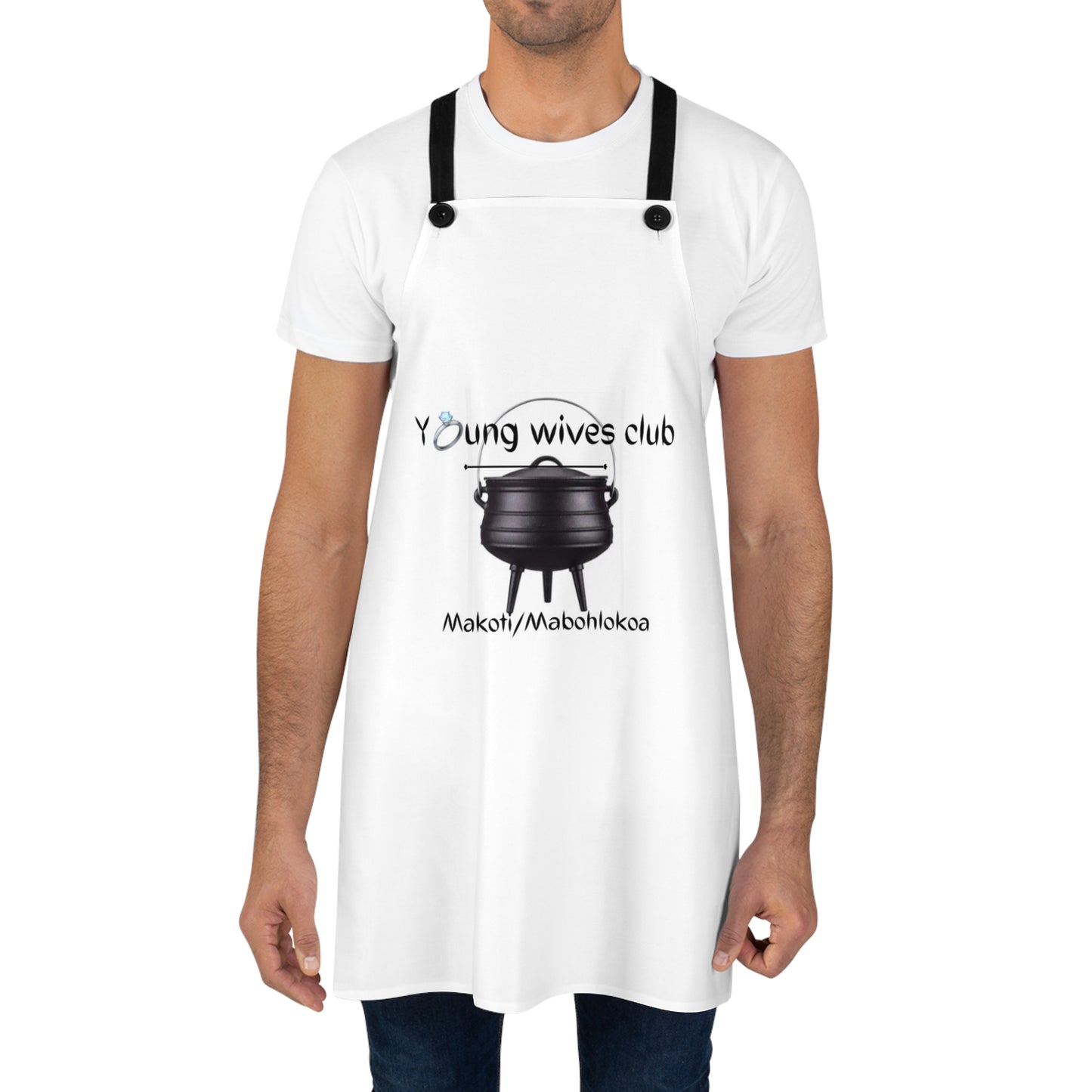 Young wives Apron (AOP)