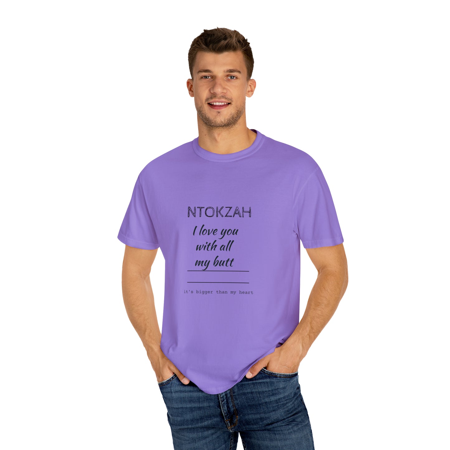 Ntokzah Unisex Garment-Dyed T-shirt