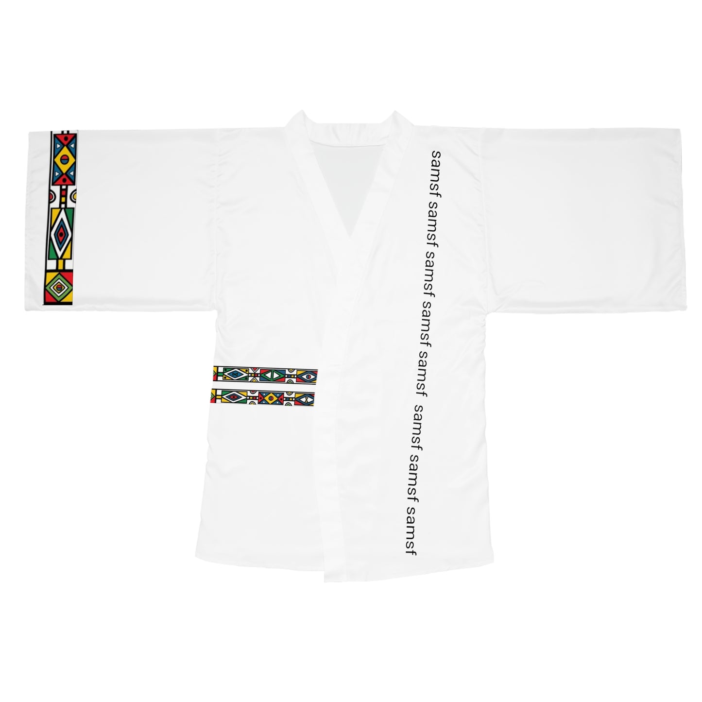 Samsf Long Sleeve Kimono Robe (AOP)