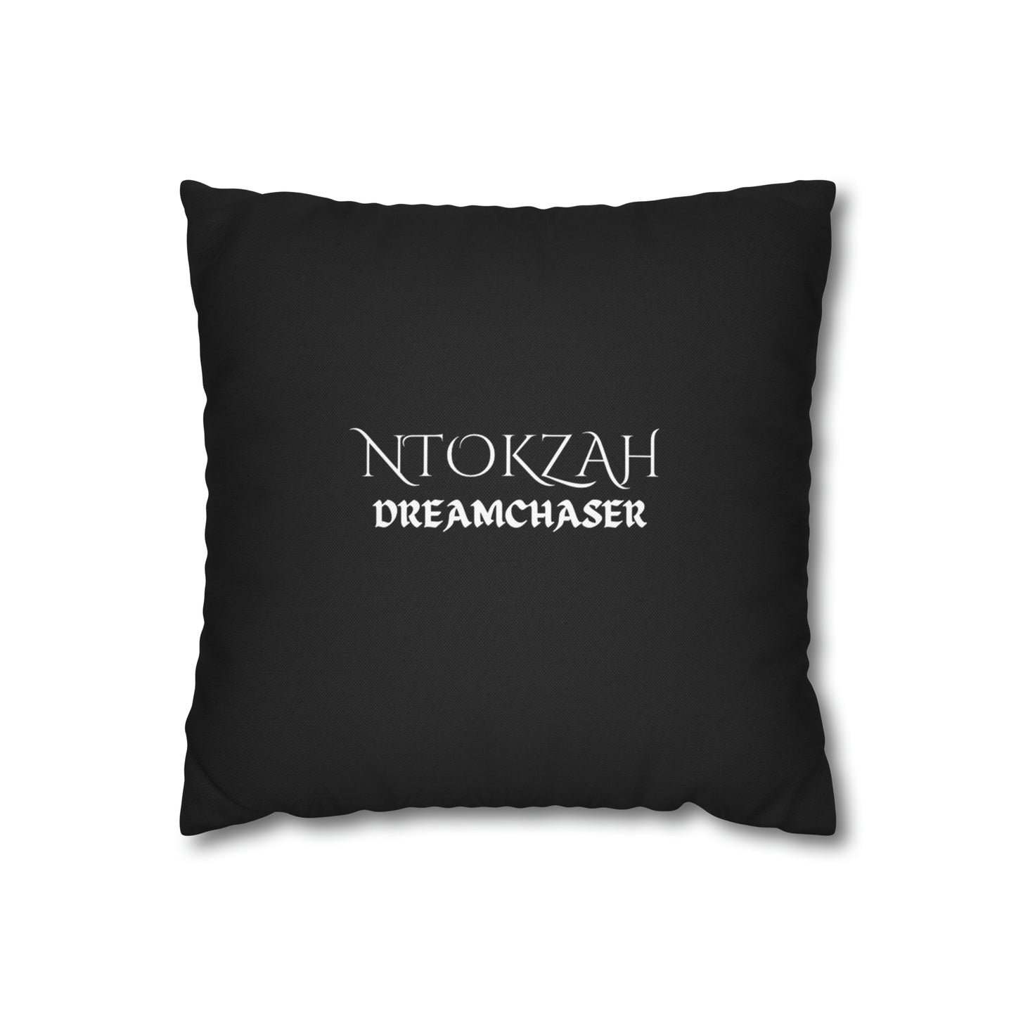 Ntokzah Spun Polyester Square Pillow Case