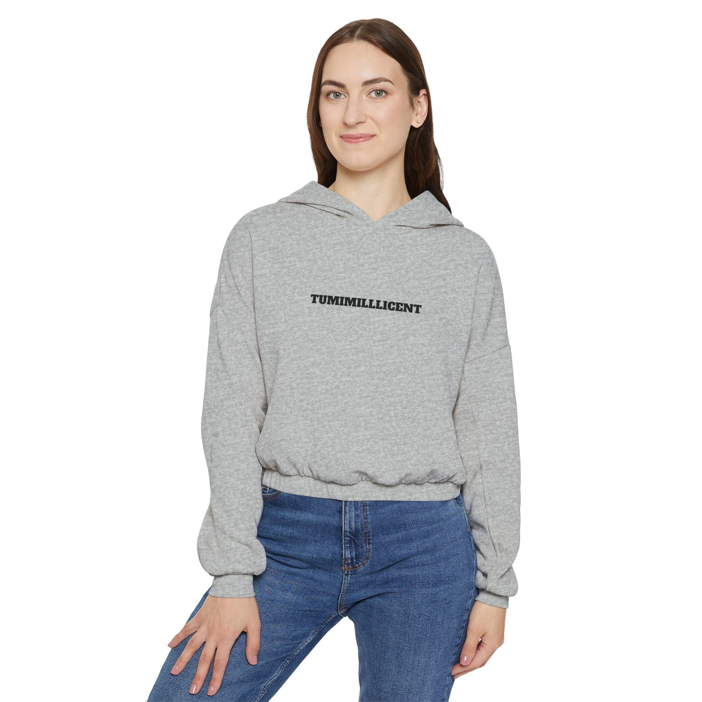 Women's Cinched Bottom Hoodie For Tum