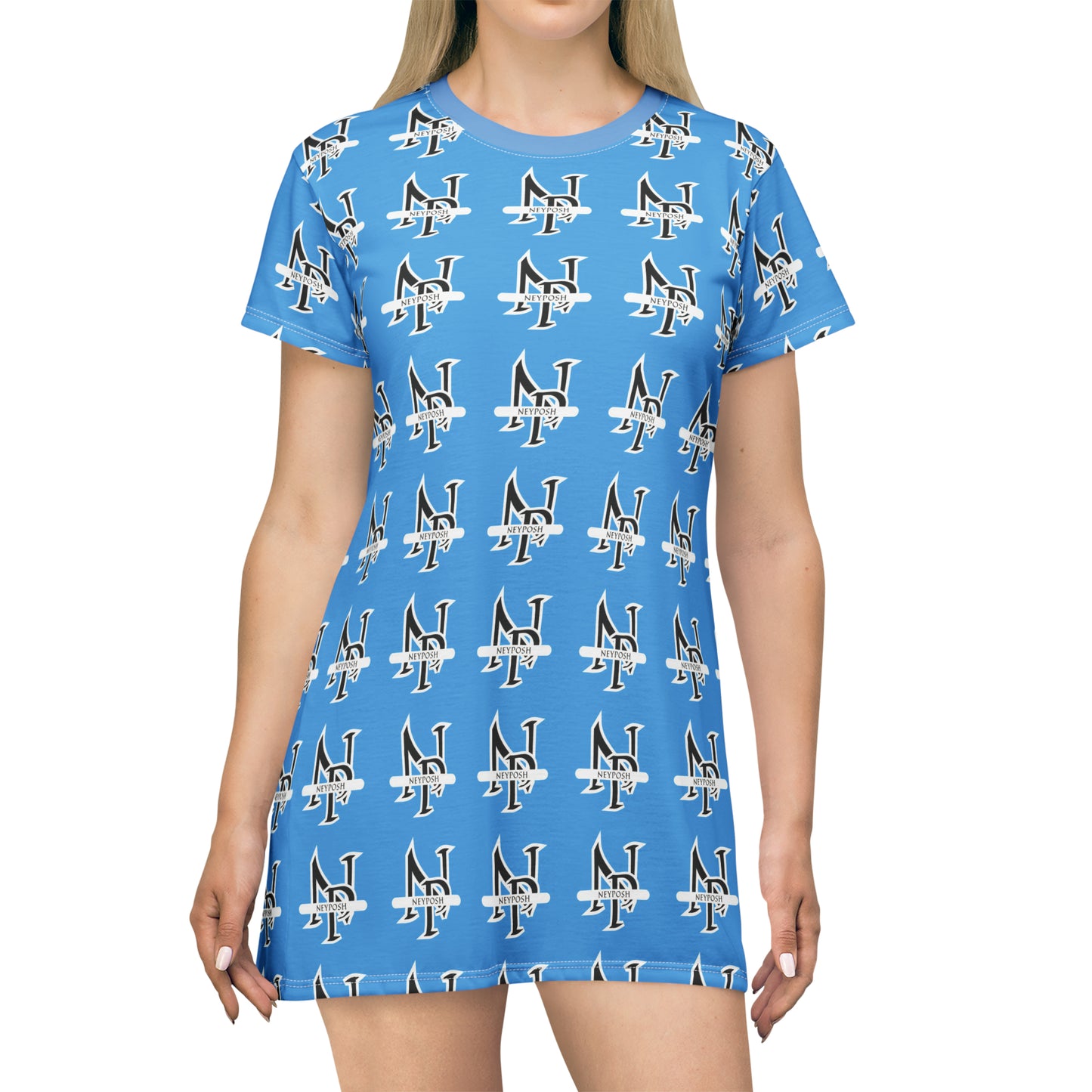 T-Shirt Dress (AOP) For Neyposh