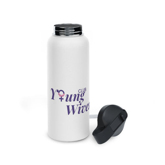 Wives Club Stainless Steel Water Bottle, Standard Lid