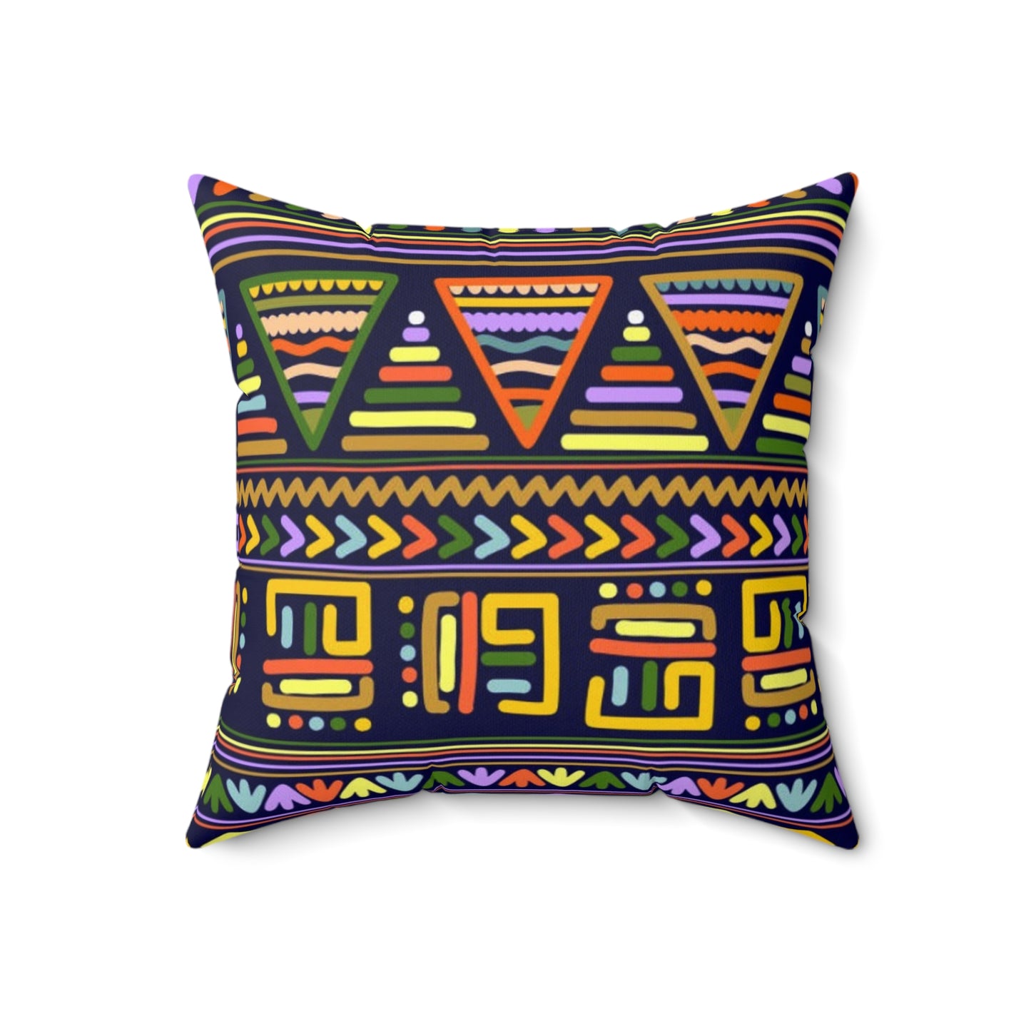 Samsf Spun Polyester Square Pillow