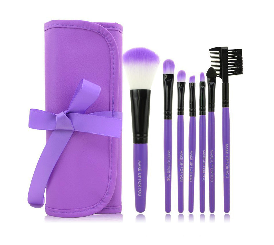 Lebo 7 Makeup Tools Makeup Brushes Portable Full Makeup Brushes