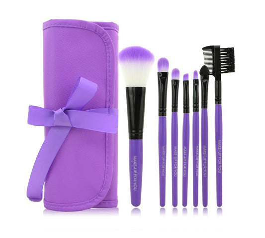 Lebo 7 Makeup Tools Makeup Brushes Portable Full Makeup Brushes