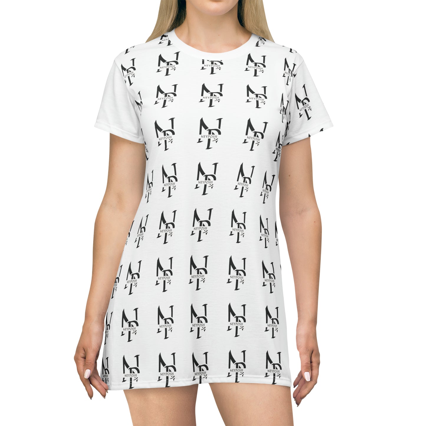 T-Shirt Dress (AOP) For Neyposh