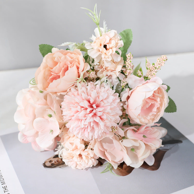 Nordic Ins Simulation Rose Wedding Bouquet