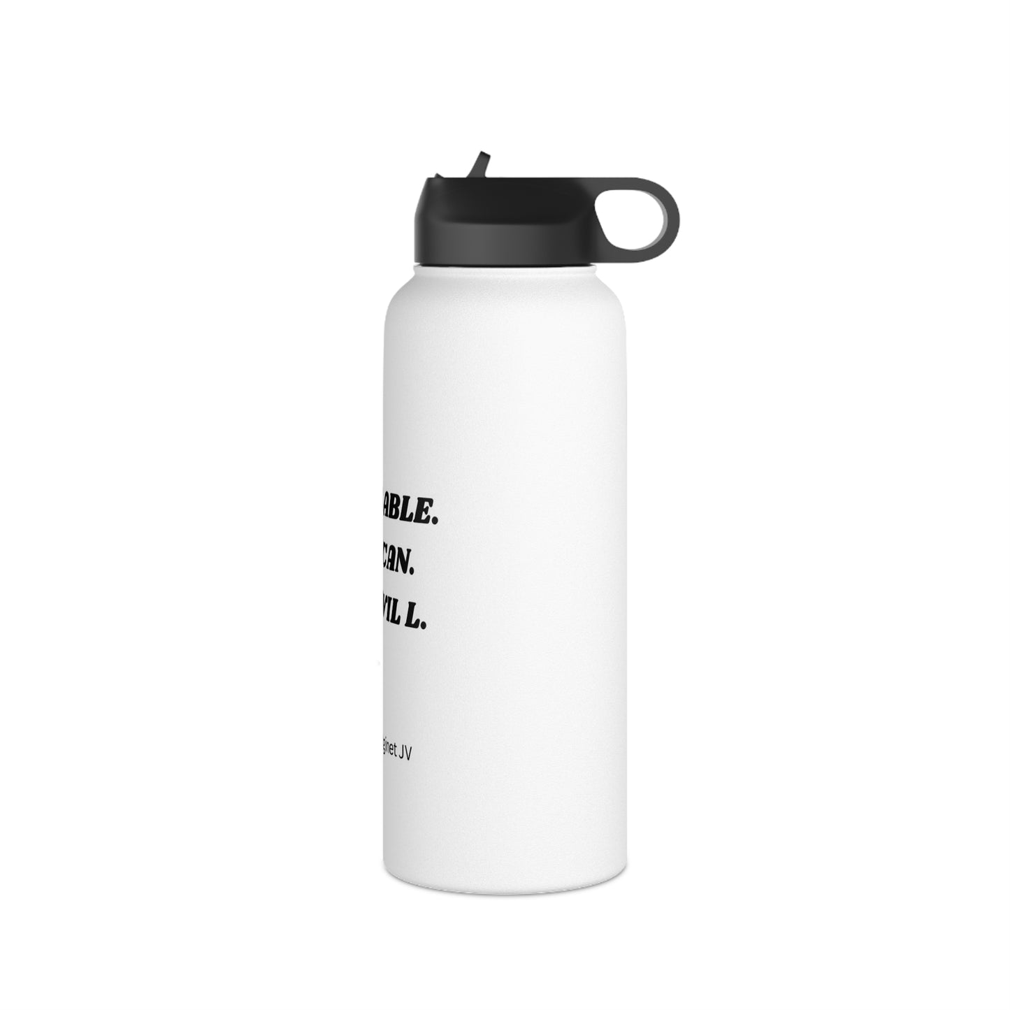 Shazz Stainless Steel Water Bottle, Standard Lid