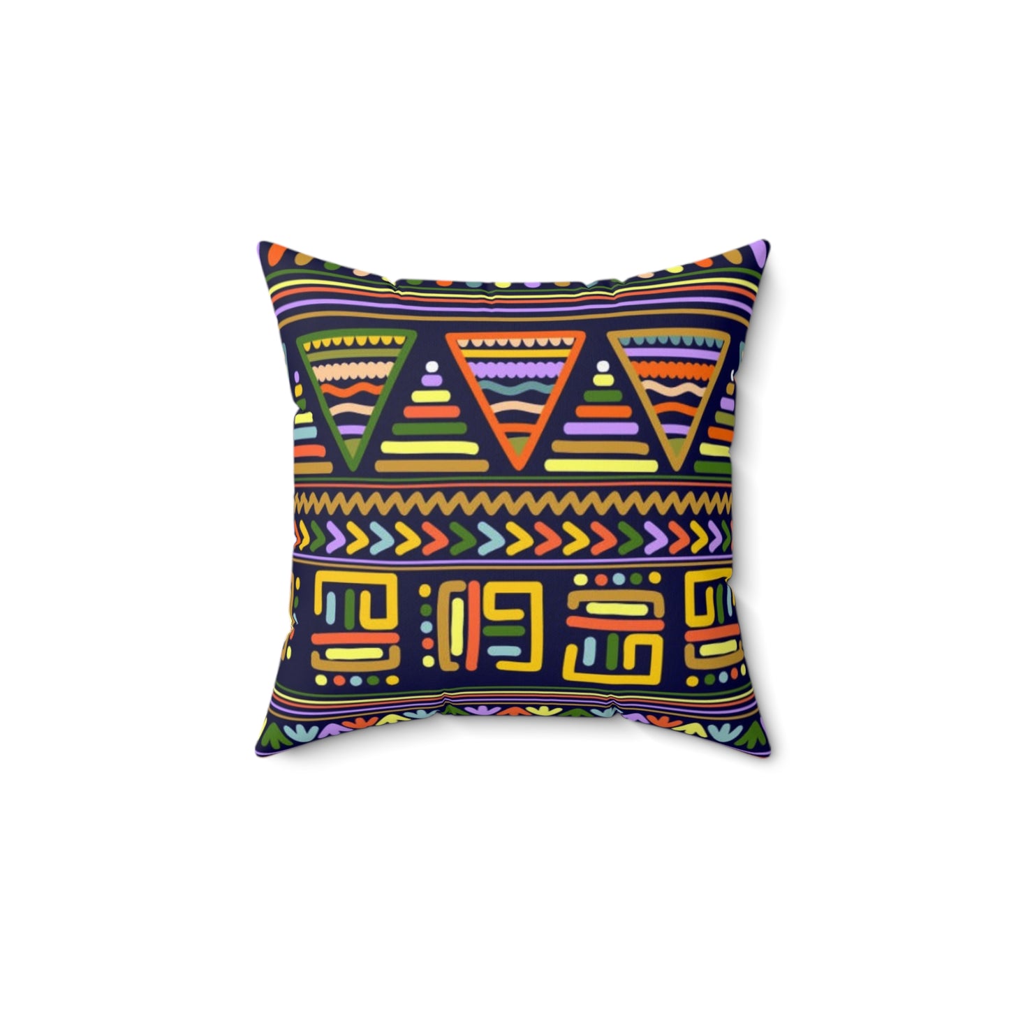 Samsf Spun Polyester Square Pillow