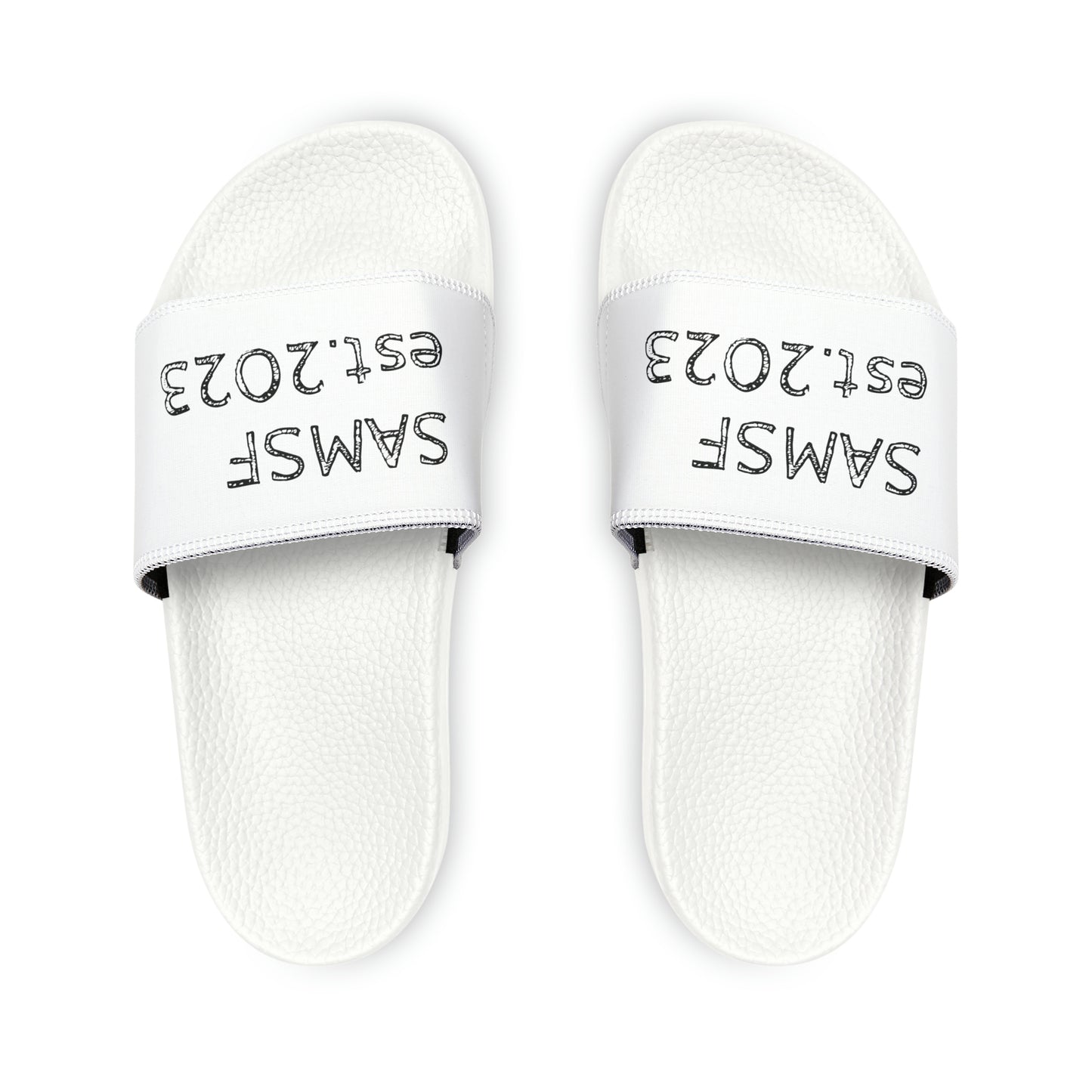 Samsf Men's PU Slide Sandals