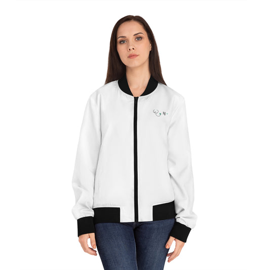 Women's Bomber Jacket (AOP) For Miss Joki