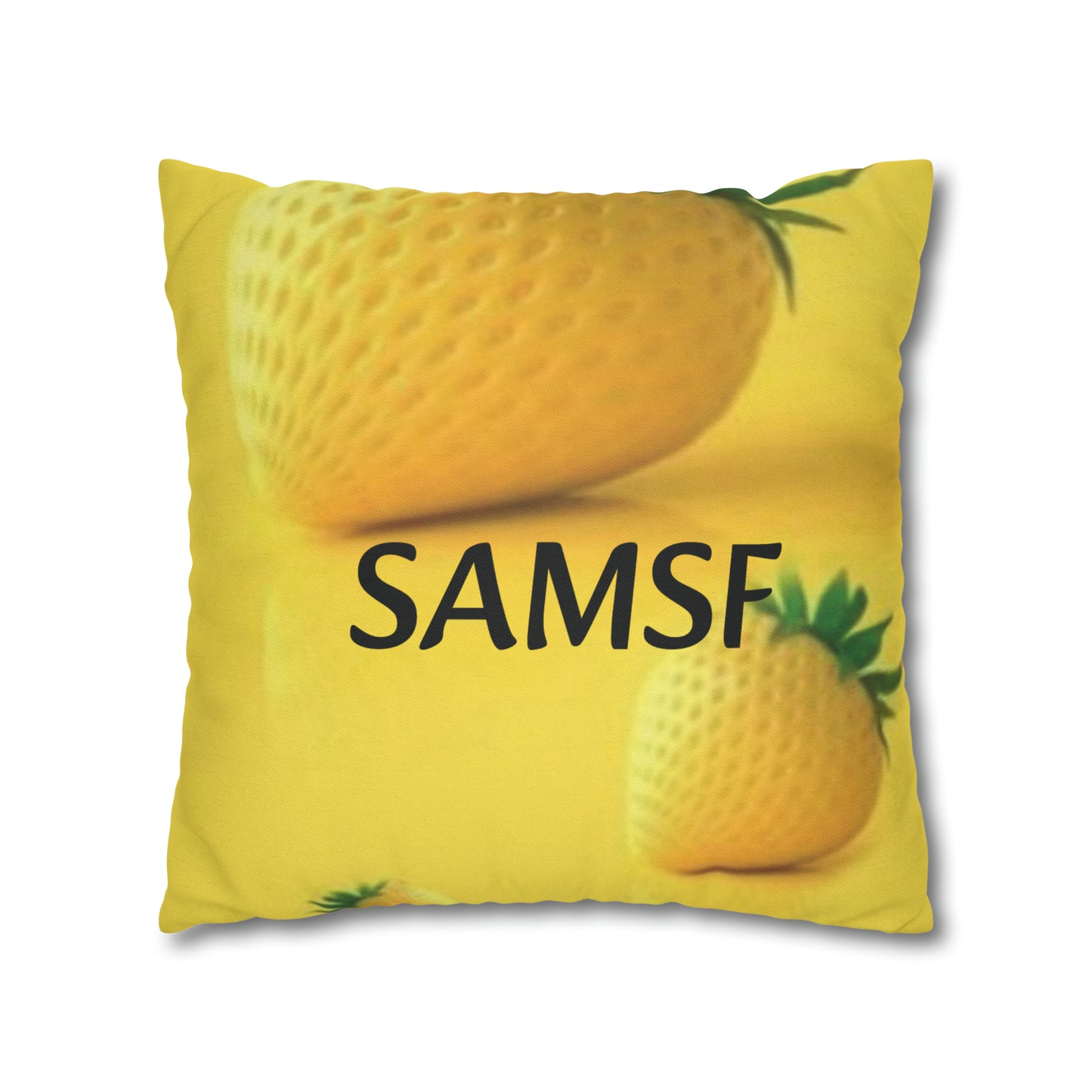 Samsf Spun Polyester Square Pillow Case