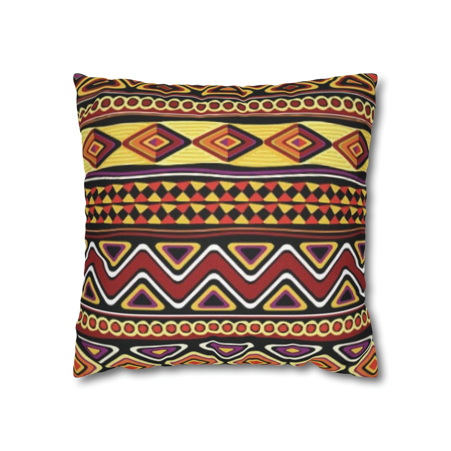 Samsf Spun Polyester Square Pillow Case