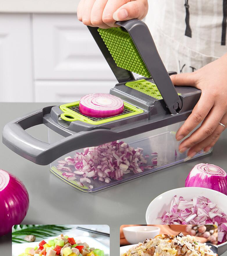 00 Multifunctional Vegetable Cutter Home Kitchen Slicing And Dicing Fruit Artifact