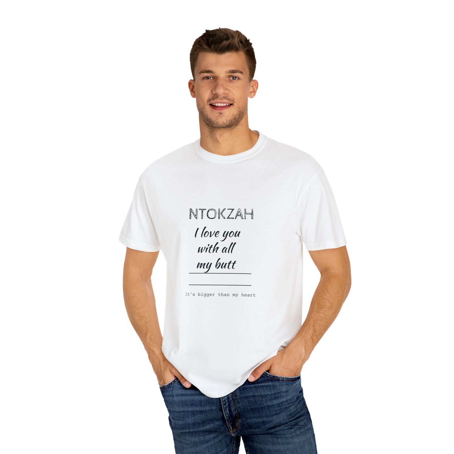 Ntokzah Unisex Garment-Dyed T-shirt