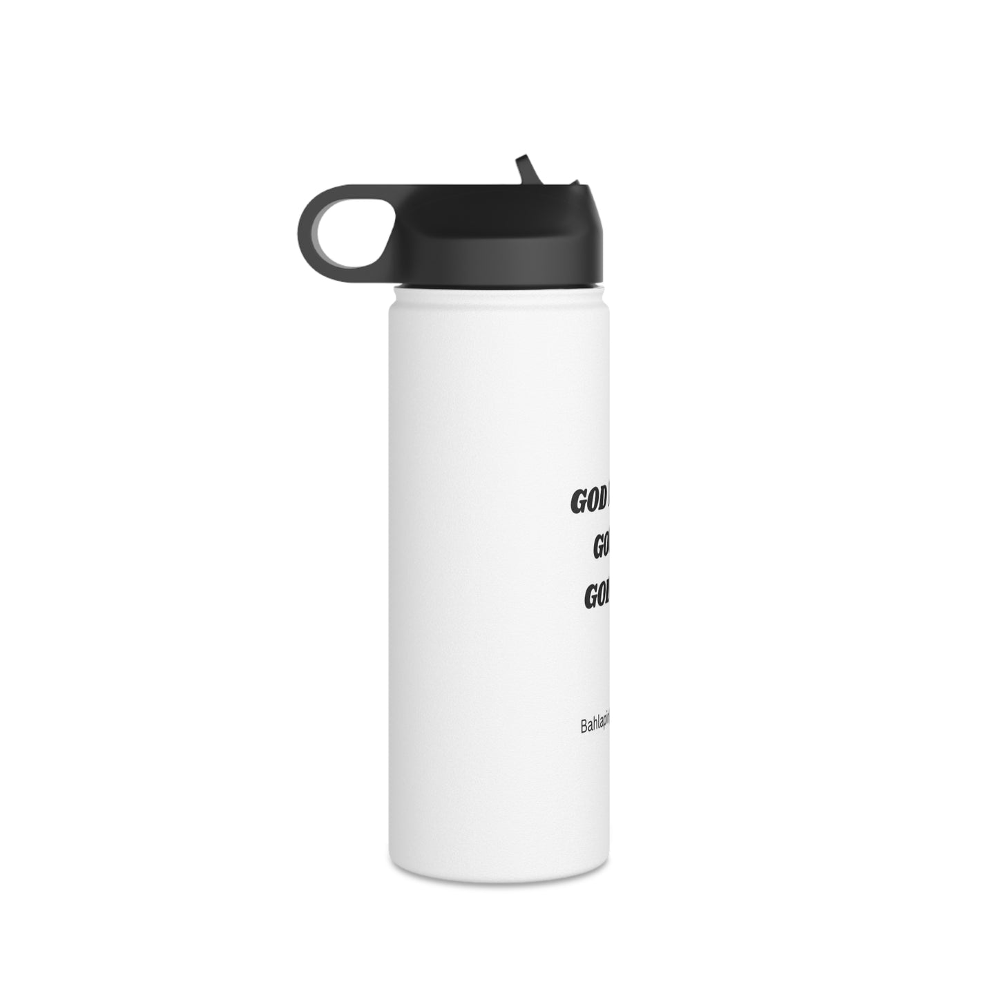 Shazz Stainless Steel Water Bottle, Standard Lid